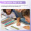 12 colorful reading tools compatible with children: ADHD tools, dyslexia tools, reading guide strips, speed reading 4