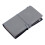Carnet de voyage Compact en cuir PU, avec plusieurs-gris clair 1