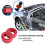 2 Stück Auto Stoßdämpfer Gummi Puffer Coil Spring Abstandhalter Langlebig 9