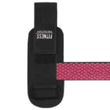 2 Stück Gewichthebergürtel Handgelenkbandagen Schwarz & Rosenrot Baumwolle Nylon 44cm