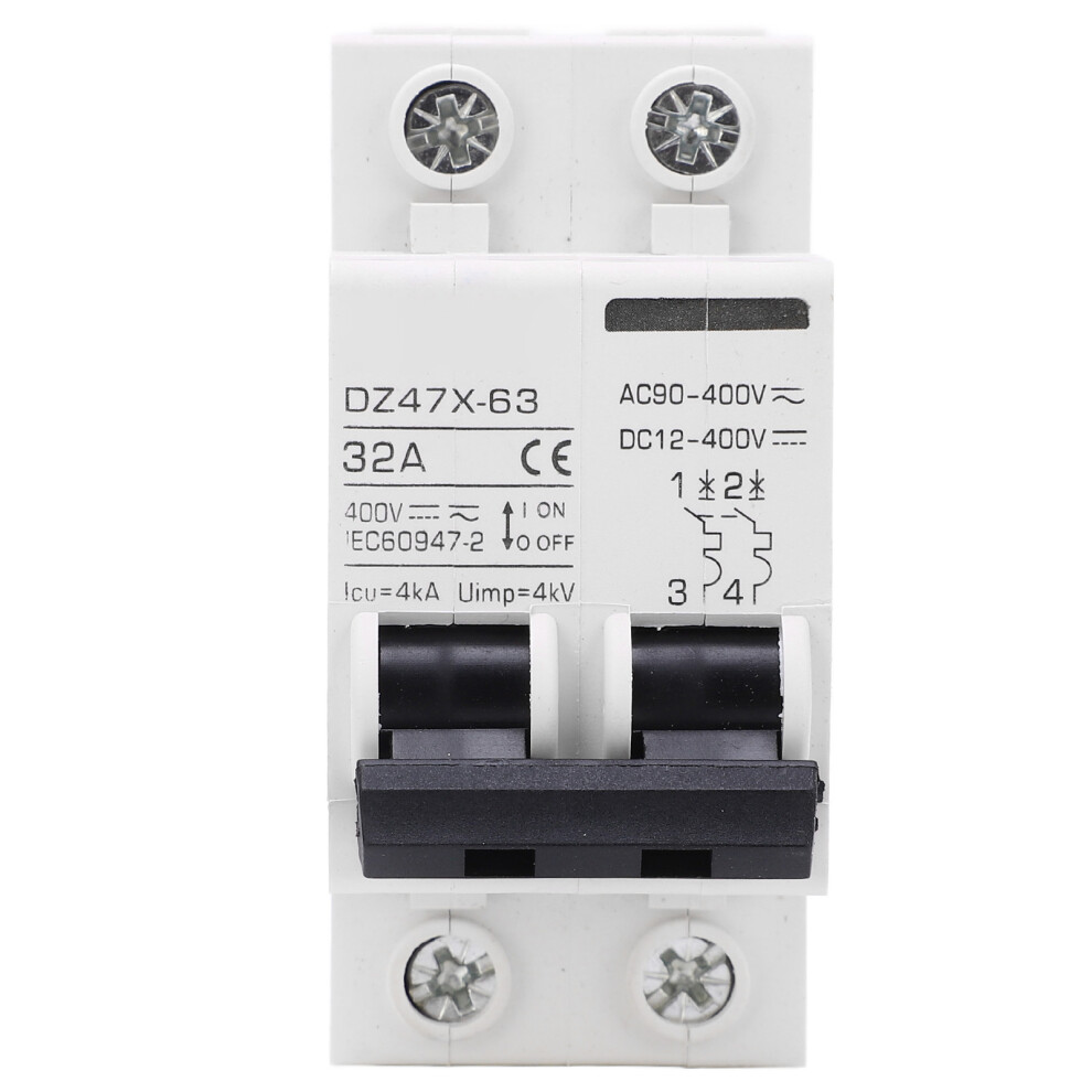 Dz47x 63 32A Mini Circuit Breaker For Solar & Ev Dc12â400V Ac90â400V 8701371979873