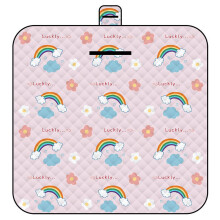 Extra Large Family Portable Picnic Blankets, Foldable Waterproof Sandproof, with Tote, for Camping Beach Travel Hiking Grass(Color 6,200 * 200cm)