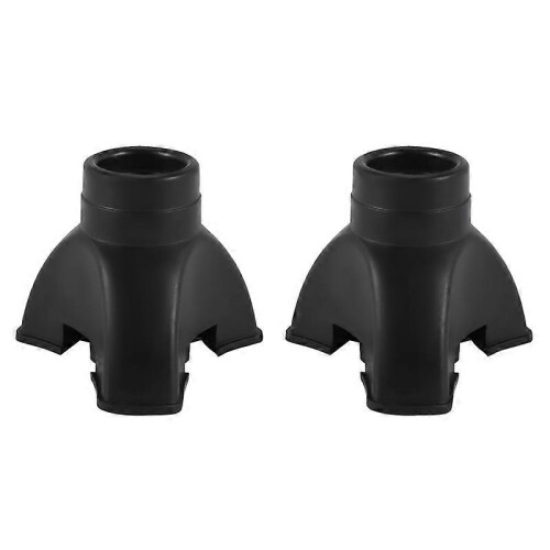 2X Walking Aid End Tripod Stick Tip Self-Standing Rubber Non-Slip Bottom End