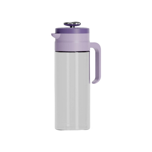 Practical Glass Pitcher For Multiple Drink-Purple 1500ml
