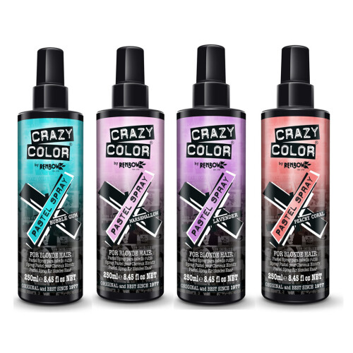 Crazy Color Pastell Haarspray Graphit 250 ml