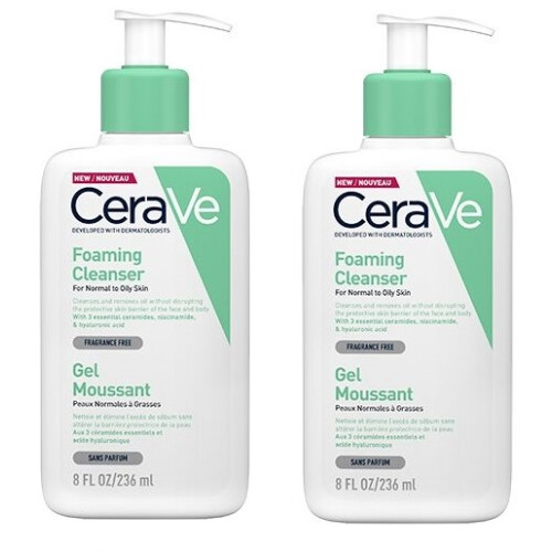 CeraVe CeraVe Foaming Cleanser 236ml x 2