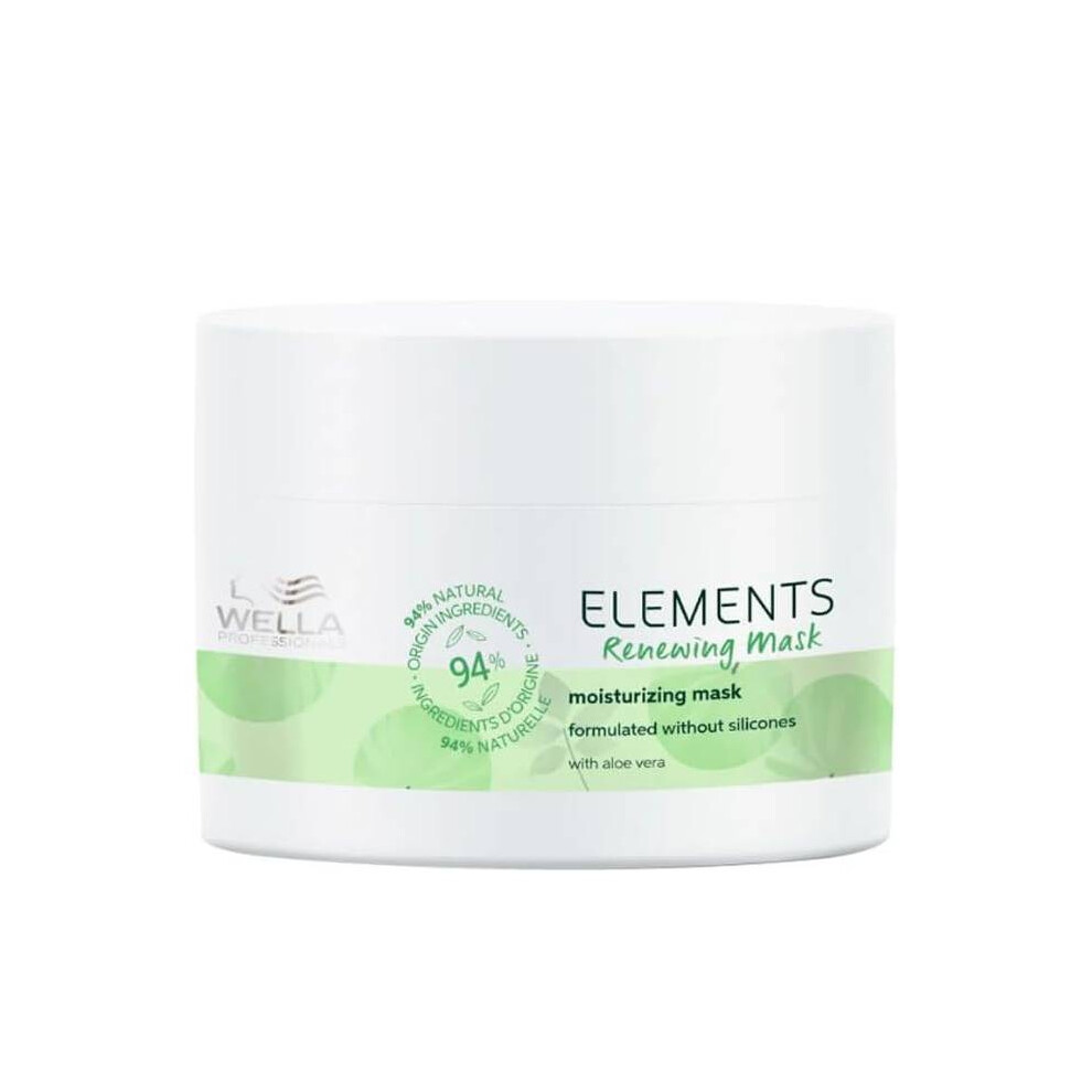 Wella Elements Hair Moisturizing Renewing Mask 150Ml With Aloe Vera