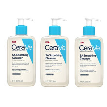 CeraVe SA Smoothing Cleanser 236ml x 3