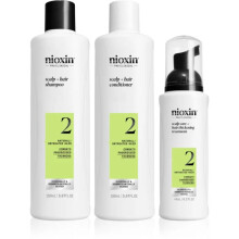 Scalp + Hair Thickening System 2 Kit - Hair Thickening System for Natural Hair with Progressed Thinning - Shampoo, Conditioner & Scalp Treatment
