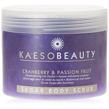 Kaeso Beauty Sugar Body Scrub Cranberry & Passion Fruit 450ml