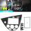 Πρόσοψη ραδιοφώνου αυτοκινήτου 2 DIN για Ford Fiesta 1995-2001 και Focus 1998-2020 3