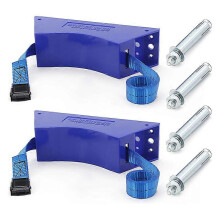 2 staffe da parete per caldaia a gas propano, compatibili con bombole di gas ABS.