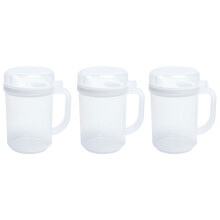 Clear Round Cooking Oil Dispenser Drip Release Spouts-3