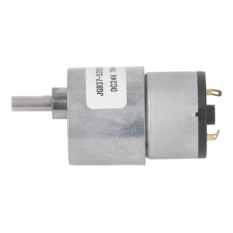 7Rpm Aluminum Brass Dc Geared Motor 24V Low Noise With Hall Encoder 4901371988149