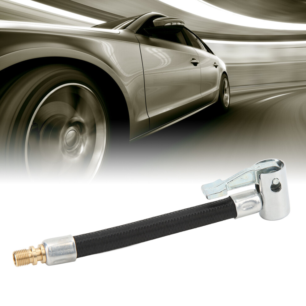 5Pcs 10Cm Tire Inflator Hose Set, Leak-Free Aluminum/Copper Adapters For Car Bike Motorcycle 6941372002633
