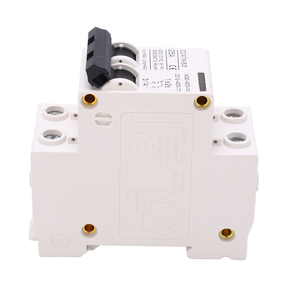 Dz47x 2P 25A Mini Circuit Breaker For Solar Pv, 400V Dc/Ac 8781371991716