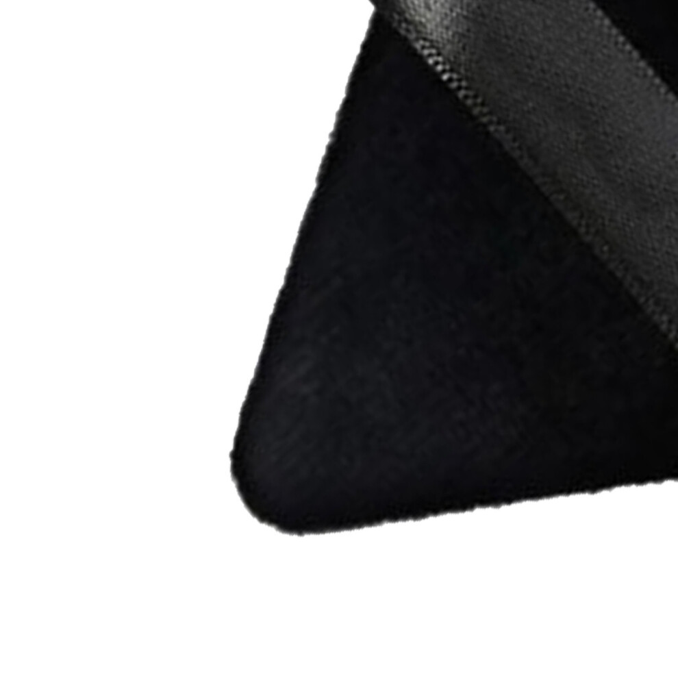 Triangle Sponge Set: 3 Black & 3 Rose Red for Flawless Wet & Dry Makeup