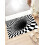 Magic Tunnel Interior Backdrop Decor, Black White Checkered Backdrop Geometric Checkerboard Background with 3D Illusion, Vortex Photography Backdrop 5