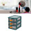 Innovative Plastic Storage Solution, Transparent Design Multi-Layer Drawer Box For Efficient Classification And Organization Of Desktop Sundries, 7