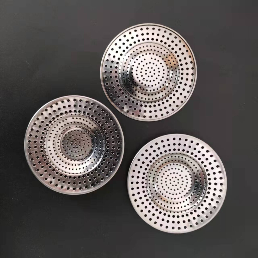 Hair Catcher For Seamless Drain Protection, Stainless Steel Sink Strainer With Rustproof Material 9173940386617