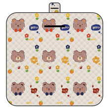 Extra Large Family Portable Picnic Blankets, Foldable Waterproof Sandproof, with Tote, for Camping Beach Travel Hiking Grass(Color 4,150 * 200cm)