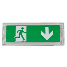 LED-Brandschutzschild, automatische Evakuierungsleuchte mit Batterie-Backup, automatische Notfall-Evakuierungsanzeige für Hotels und Büros