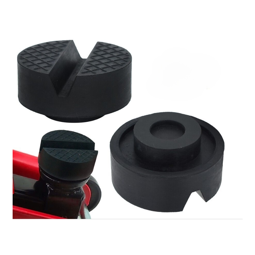 Stable Support For Vehicle Lifting, Easy To Install Durable Rubber Jack Pad For Chassis Protection, Universal Support Pinch Weld Adapter With 9009791565539