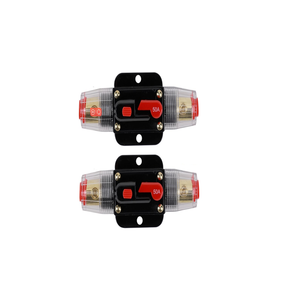 Resettable Fuse With Automatic Recovery Switch, Circuit Breaker For 12V-48V Dc Systems Overload Protection, Waterproof Resettable Fuse For Solar 9340959592913