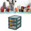Innovative Plastic Storage Solution, Transparent Design Multi-Layer Drawer Box For Efficient Classification And Organization Of Desktop Sundries, 6