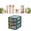 Innovative Plastic Storage Solution, Transparent Design Multi-Layer Drawer Box For Efficient Classification And Organization Of Desktop Sundries, 8