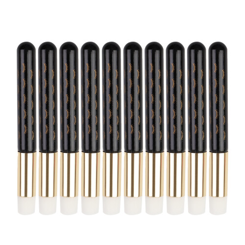 Βουρτσάκια σαμπουάν βλεφαρίδων, Golden10PCS Βαθύς καθαρισμός καλλυντικών βουρτσών 1