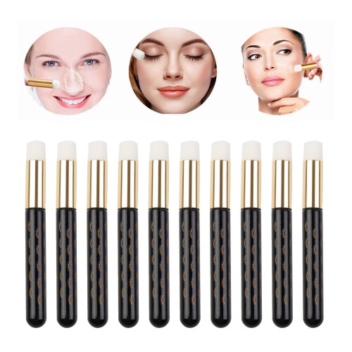 Βουρτσάκια σαμπουάν βλεφαρίδων, Golden10PCS Βαθύς καθαρισμός καλλυντικών βουρτσών 2