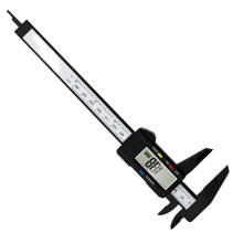 Black Digital Vernier Caliper 0-150mm LCD, 0.1mm Accuracy