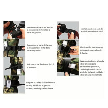 3,8x65cm Nylon-Snap-Tourniquet Notfall-Rettungsverband