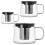 Permanent Borosilicate Glass Teapot With Clear-1600ml 4