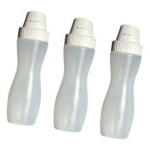 3 Piece Squeeze Bottle Set 5 Hole Sauce Dispenser Durable-White