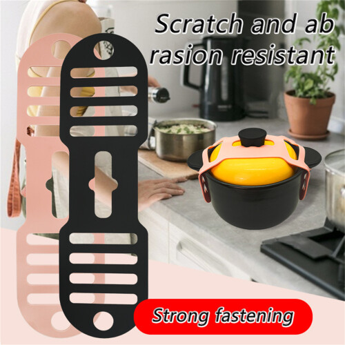 Stretch Lid For 6 Cookers High Compound Dishwasher Safe-Black 1