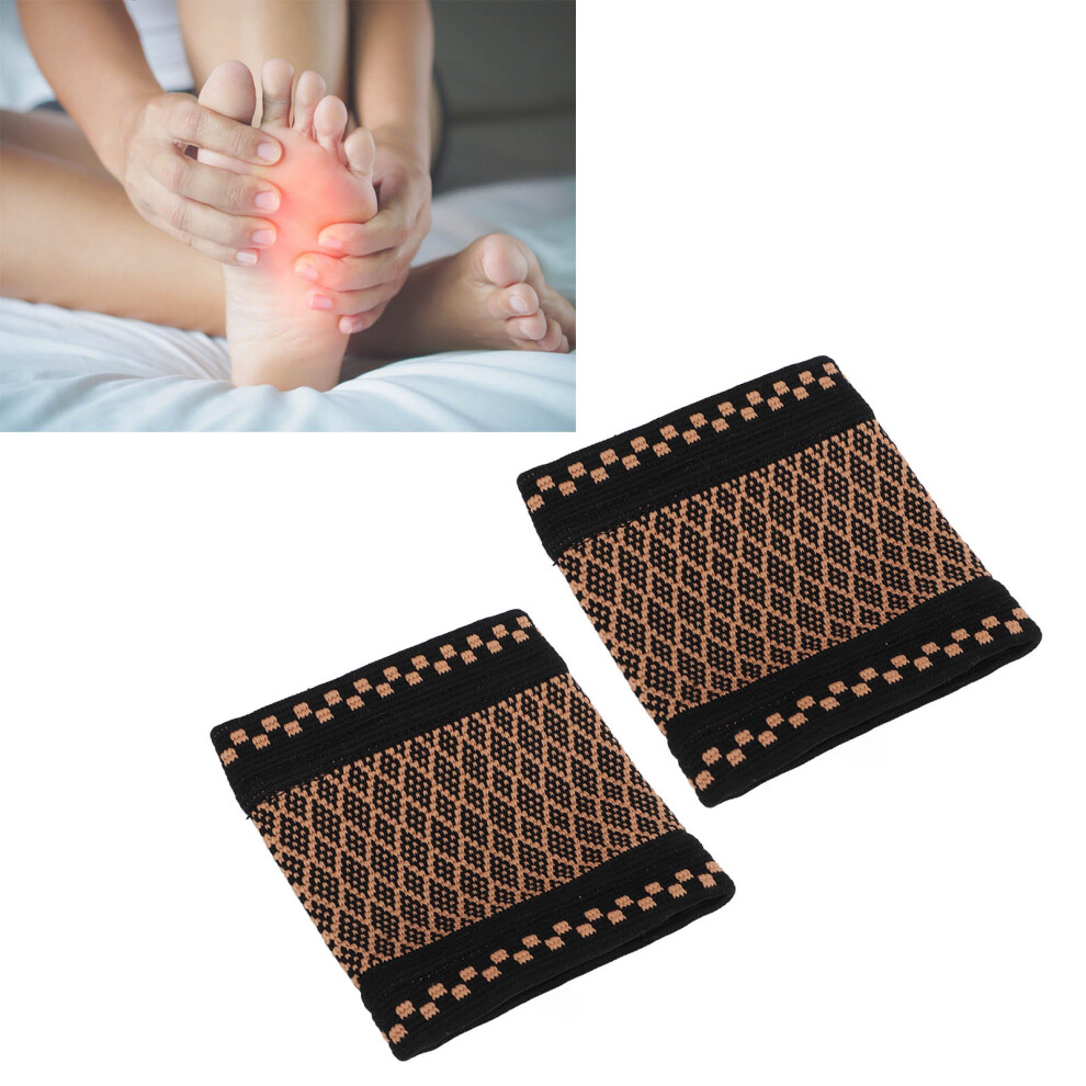 Copper Arch Support Foot Guard 2 Pack Breathable Compression Brace for Feet