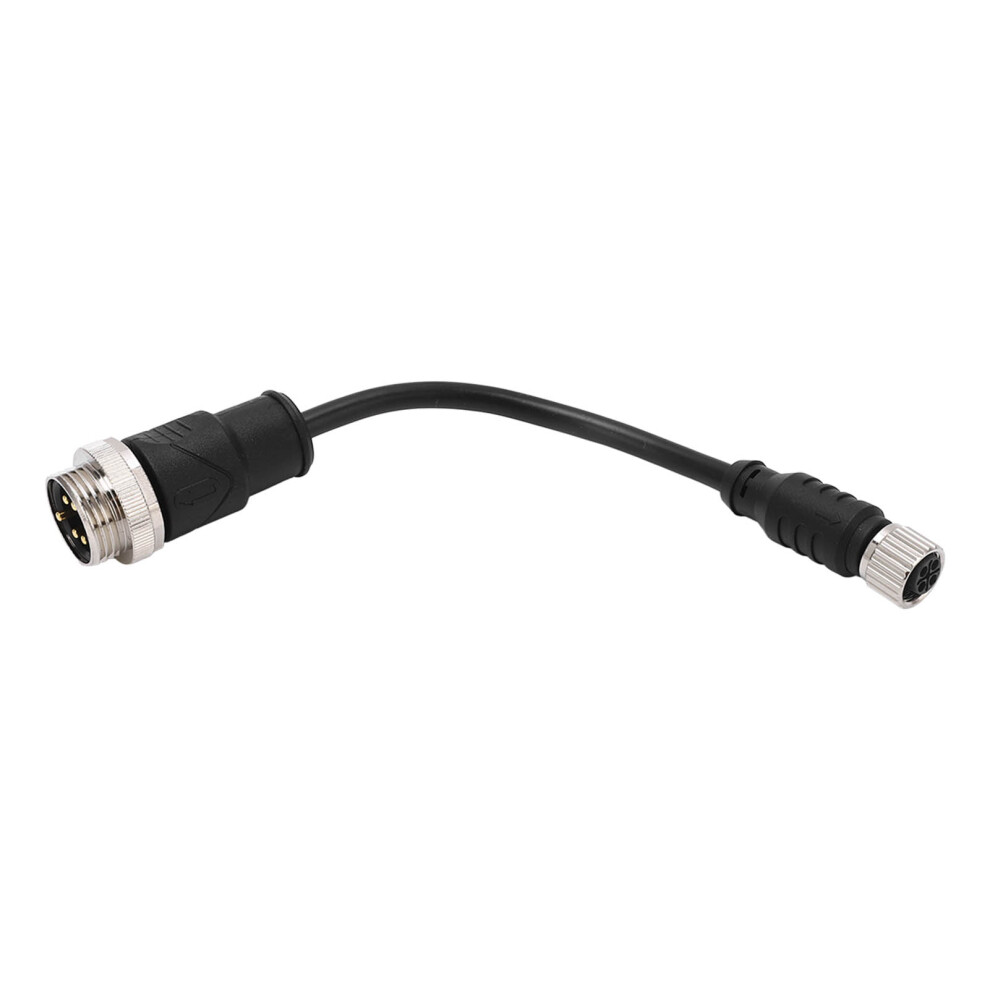 7/8-5 Core Male To M12 Female Connector, 9A Uv Resistant 4191380920807