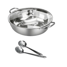 Multiple Functional Stainless Steel Hot Pot Feature-32cm