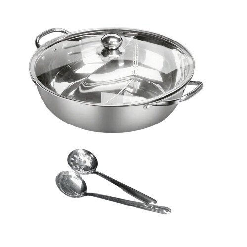 Multiple Functional Stainless Steel Hot Pot Feature-32cm