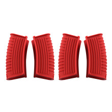 Heat Insulation Silicone Pot Pulls Food Grade Component-Red