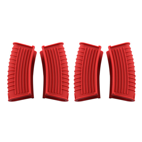 Heat Insulation Silicone Pot Pulls Food Grade Component-Red