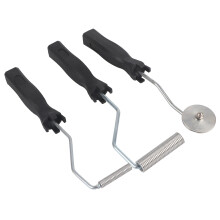 Kit di rulli per laminazione in fibra di vetro, set innovativo per la laminazione in resina, struttura in lega di alluminio per durata ed efficienza,