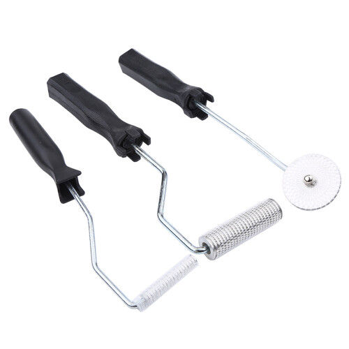 Fiberglass Roller Tools, Aluminum Head Laminating Rollers, Bubble Paddle Tool Set For Improvement Projects, Optimizing Durability & Resin Coating 1