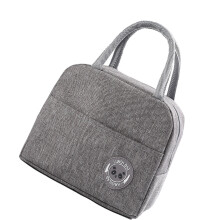 Conservação da temperatura através de revestimento isolante térmico, bolsa térmica reutilizável multiuso para almoço com design portátil,
