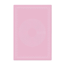 Nonslip Silicone Baking Mats Heat-64x45cm Thickened pink