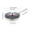 Professional Untarnished Saute Extent With Ventilated Cell-24cm 2