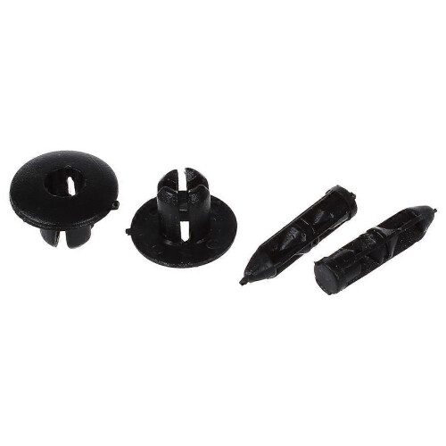 20 plastic screw rivets with 7mm hole for trim panel fixing clips 1