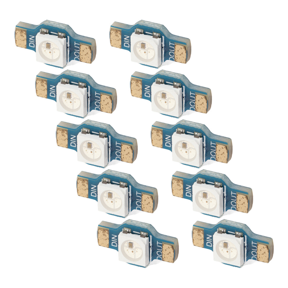10Pcs Ws2812 Rgb Led Module 5V High Brightness Digital Light 7901372000281